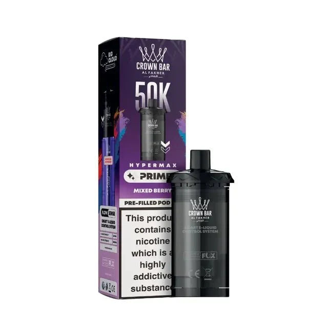 Buy Al Fakher 50k Hypermax Prime Refill Pods Pack of 5 Mixed Berry