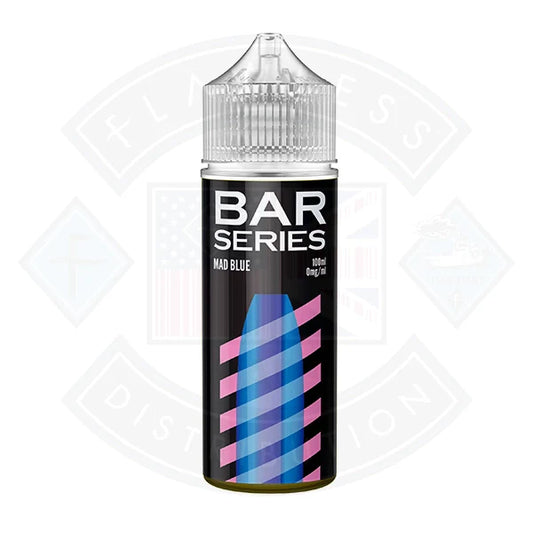 Buy Bar Series - Mad Blue 0mg 100ml Shortfill