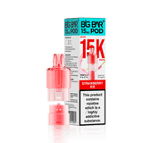 Big Bar 15000 Pro Prefilled Replacement Pods - Strawberry Ice - vapeukwholesale