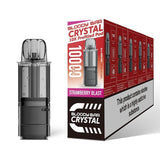 Buy Bloody Bar Crystal 10000 Replacement Pods - Pack of 5 Strawberry Blast