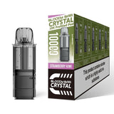 Buy Bloody Bar Crystal 10000 Replacement Pods - Pack of 5 Strawberry Kiwi