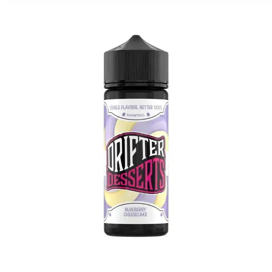 Buy Drifter Desserts 100ml Shortfill 🫐 Blueberry Cheesecake