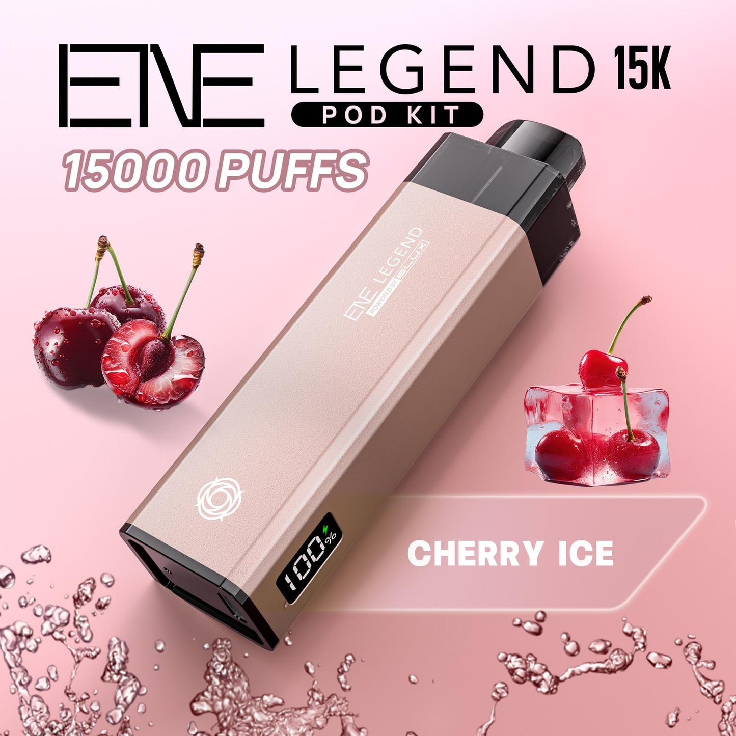 Buy Elux ENE Legend 15k Vape Pod Kit Box of 5 Cherry Ice