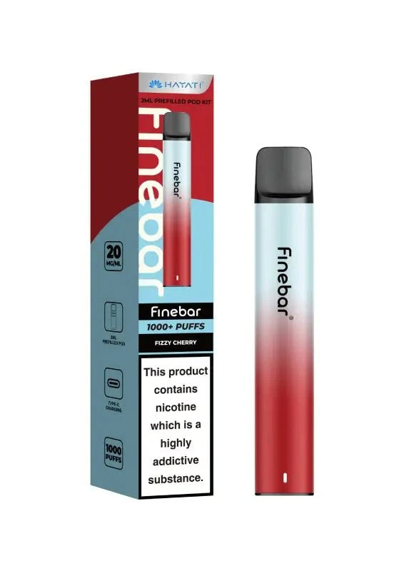 bulk wholesale Hayati Finebar 1000 Prefilled Pod Kit - Fizzy Cherry