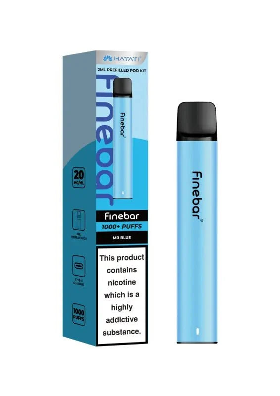 bulk wholesale Hayati Finebar 1000 Prefilled Pod Kit - Mr Blue