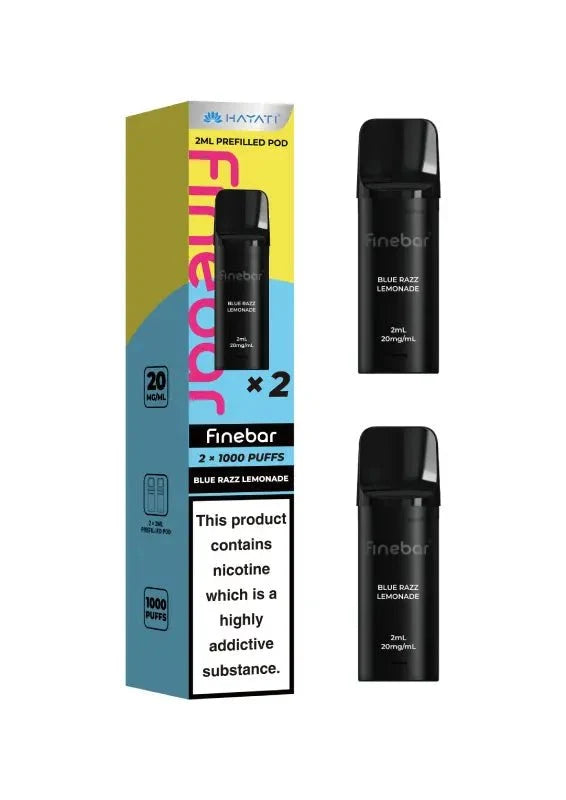 bulk wholesale Hayati Finebar 1000 Replacement Pods - Blue Razz Lemonade