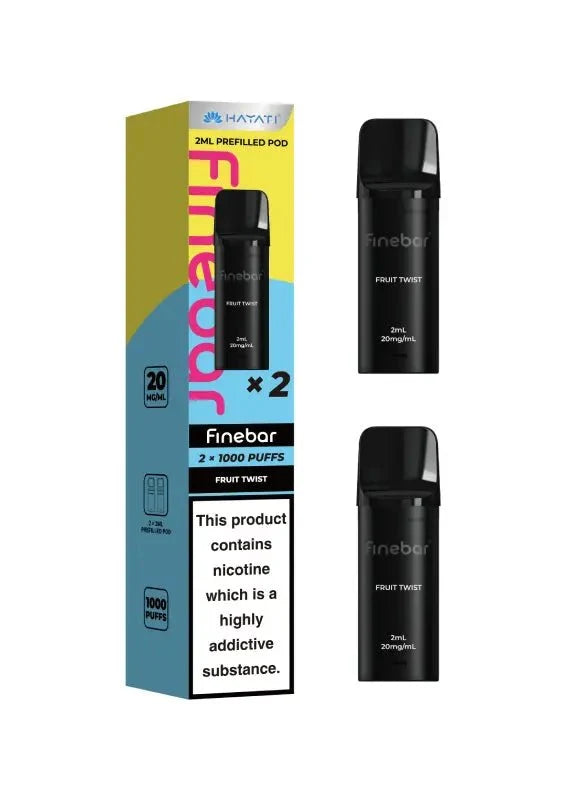 bulk wholesale Hayati Finebar 1000 Replacement Pods - Fruit Twist