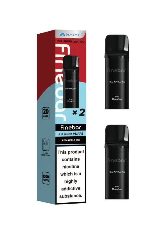 bulk wholesale Hayati Finebar 1000 Replacement Pods - Red Apple Ice