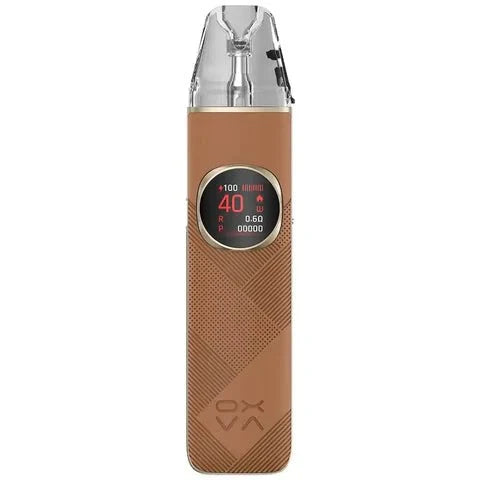 Buy Oxva NeXlim 2 Vape Pod Kit Bright Brown Leather