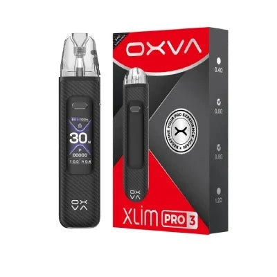 Buy Oxva Xlim Pro 3 Pod Vape Kit Black Carbon