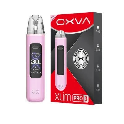Buy Oxva Xlim Pro 3 Pod Vape Kit Pink Silk