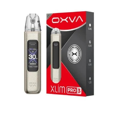 Buy Oxva Xlim Pro 3 Pod Vape Kit Titanium Silk