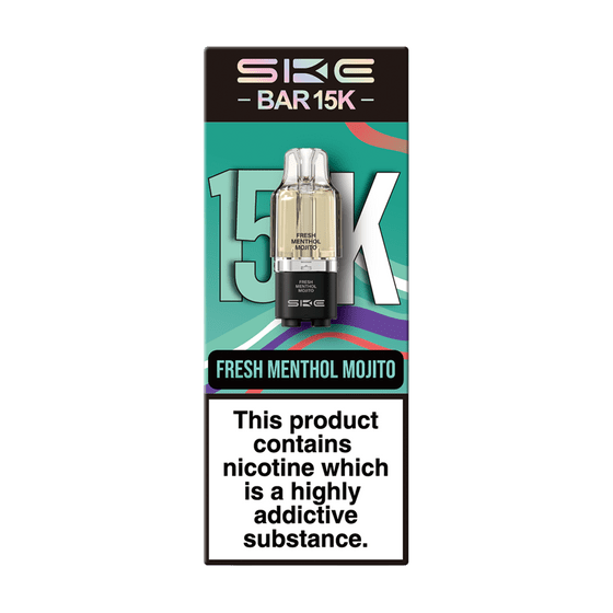 bulk wholesale Ske Bar 15k Replacement Pods (Pack of 5) - Fresh Menthol Mojito
