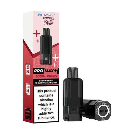 Buy Hayati Pro Max Plus 6000 Prefilled Pods Pack of 5 Strawberry Cherry Cranberry