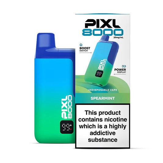 Buy PIXL 8000 Prefilled Pod Vape Kit Pack of 10 Spearmint