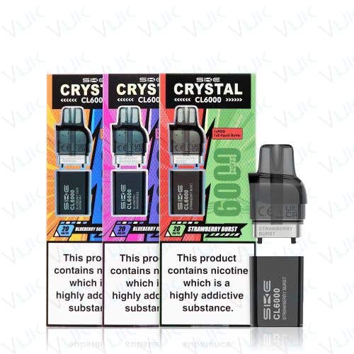Buy SKE Crystal CL6000 Prefilled Replacement Pods - Box of 5