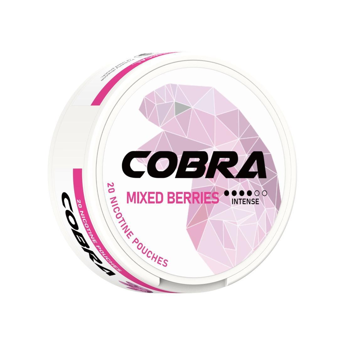 Buy Cobra Nicotine Pouches - Pack of 10 Mixed Berries