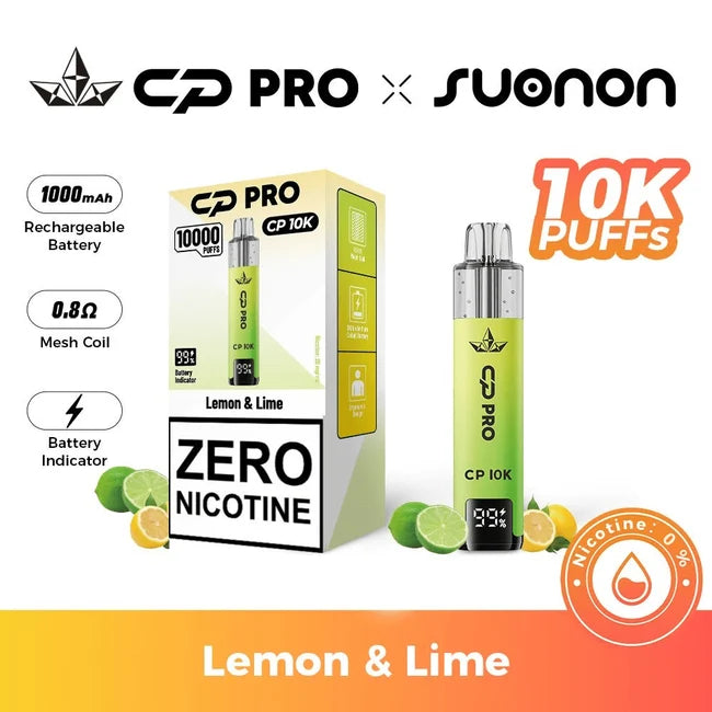 Buy CP PRO CP 10K Kit – 0mg Nicotine Box of 5 Lemon Lime