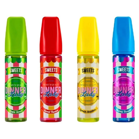 Dinner Lady Sweets 50ml Shortfill - #Vapewholesalesupplier#