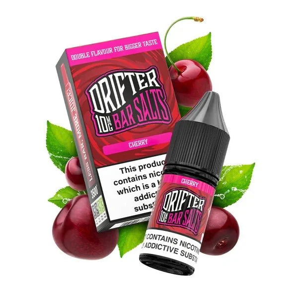 Buy Drifter Bar Nic Salt 10ml E-Liquid Box of 5 Cherry