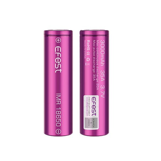 Buy Efest IMR 18650 3000mAh 35A Batteries- Pack of 2