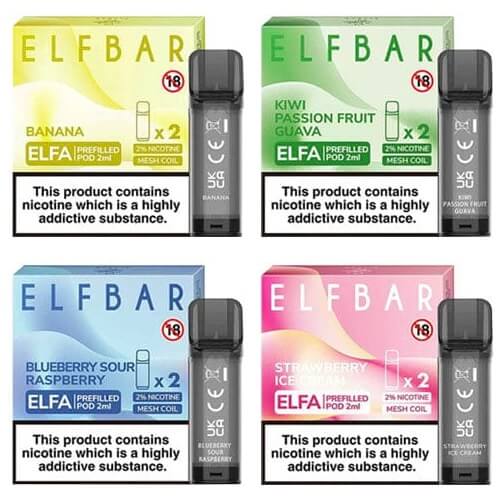 Buy Elf Bar Elfa Pre-Filled Pods - Box of 10