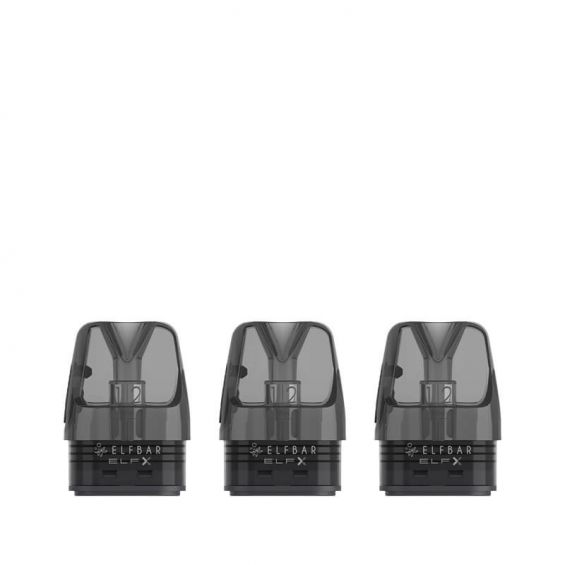 Elf Bar ELFX Empty Replacement Pods - Pack of 3 - 0.6 ohm