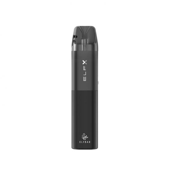 Elf Bar Elfx Refillable Pod Vape Kit - Black