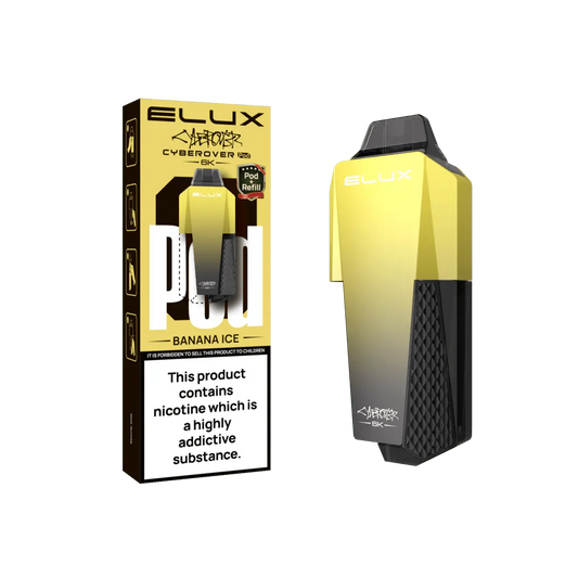 Buy Elux Cyberover 6000 Replacement Pods - Box of 5 Banana Ice