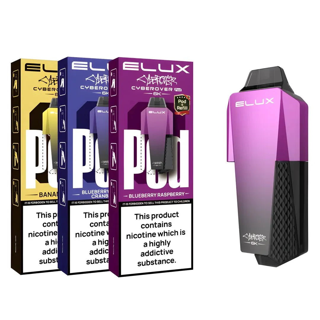 Buy Elux Cyberover 6000 Replacement Pods - Box of 5