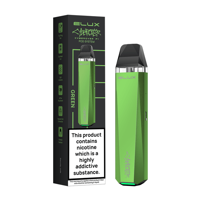 Buy Elux Cyberover P1 Pod Kit Green