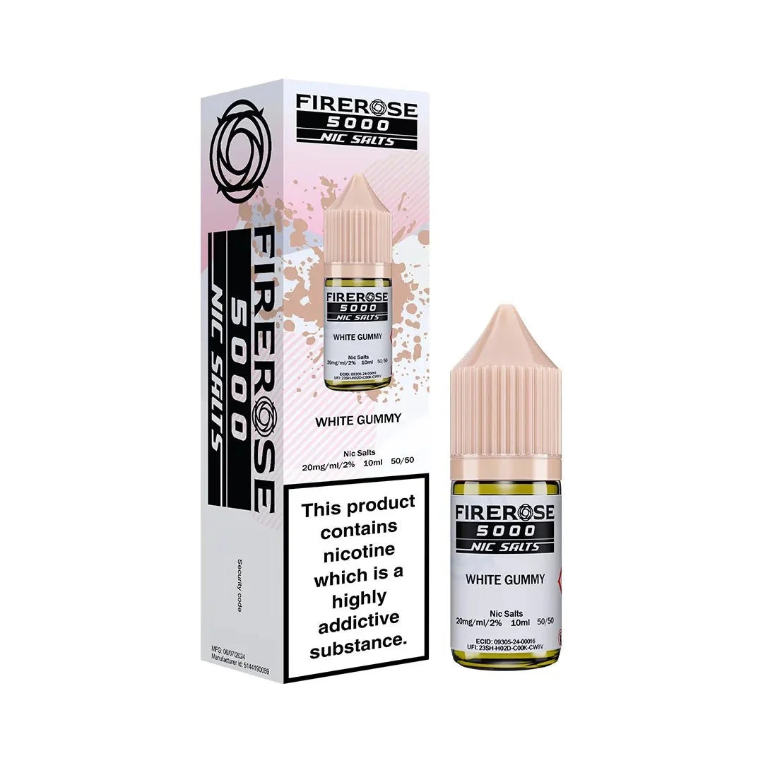 Elux Firerose 5000 Nic Salt E-Liquid 10ml - Box of 10-option1