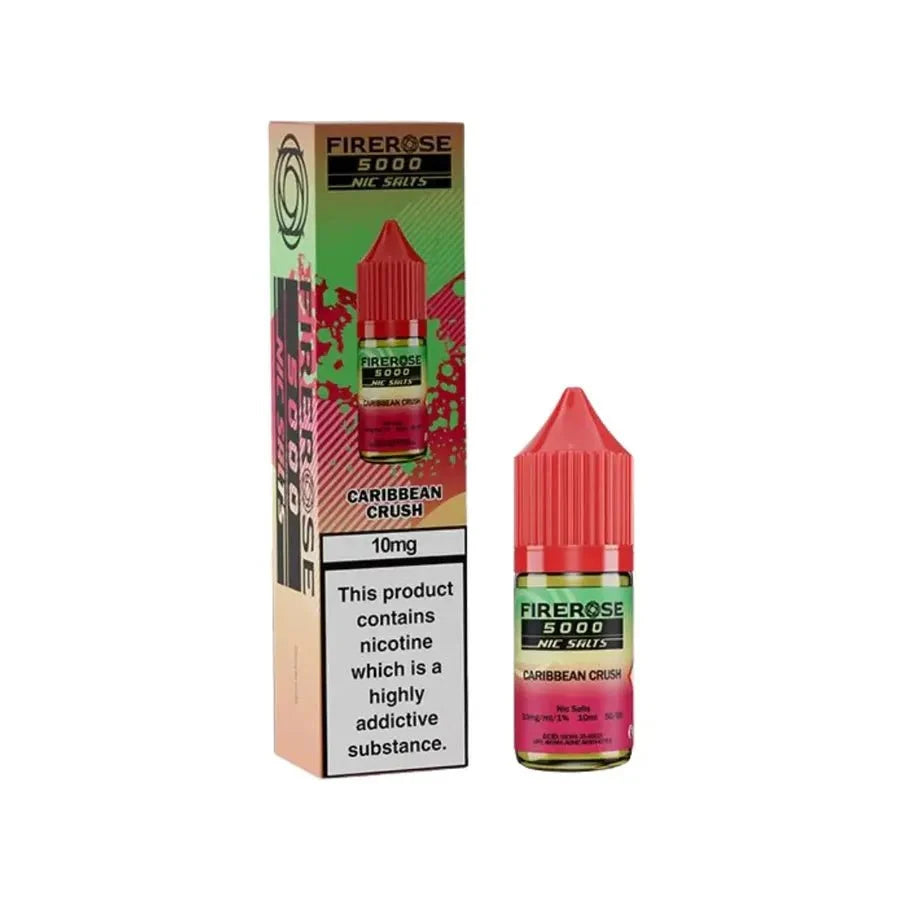 Elux Firerose 5000 Nic Salt E-Liquid 10ml - Box of 10-option1