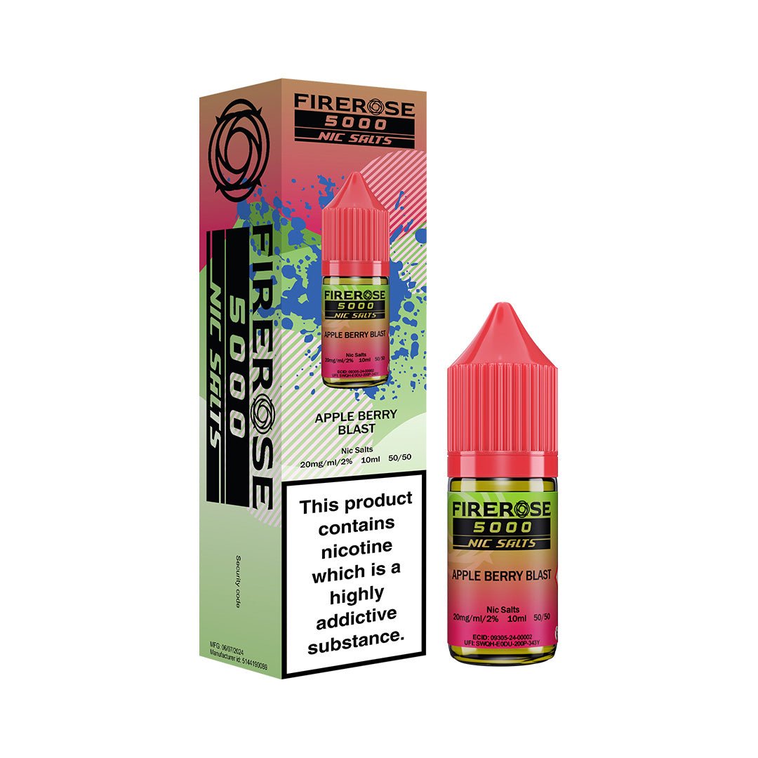 Elux Firerose 5000 Nic Salt E-Liquid 10ml - Box of 10-option1