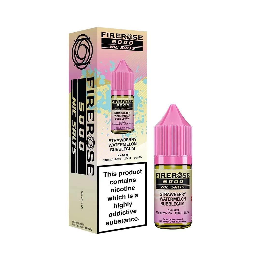Elux Firerose 5000 Nic Salt E-Liquid 10ml - Box of 10-option1