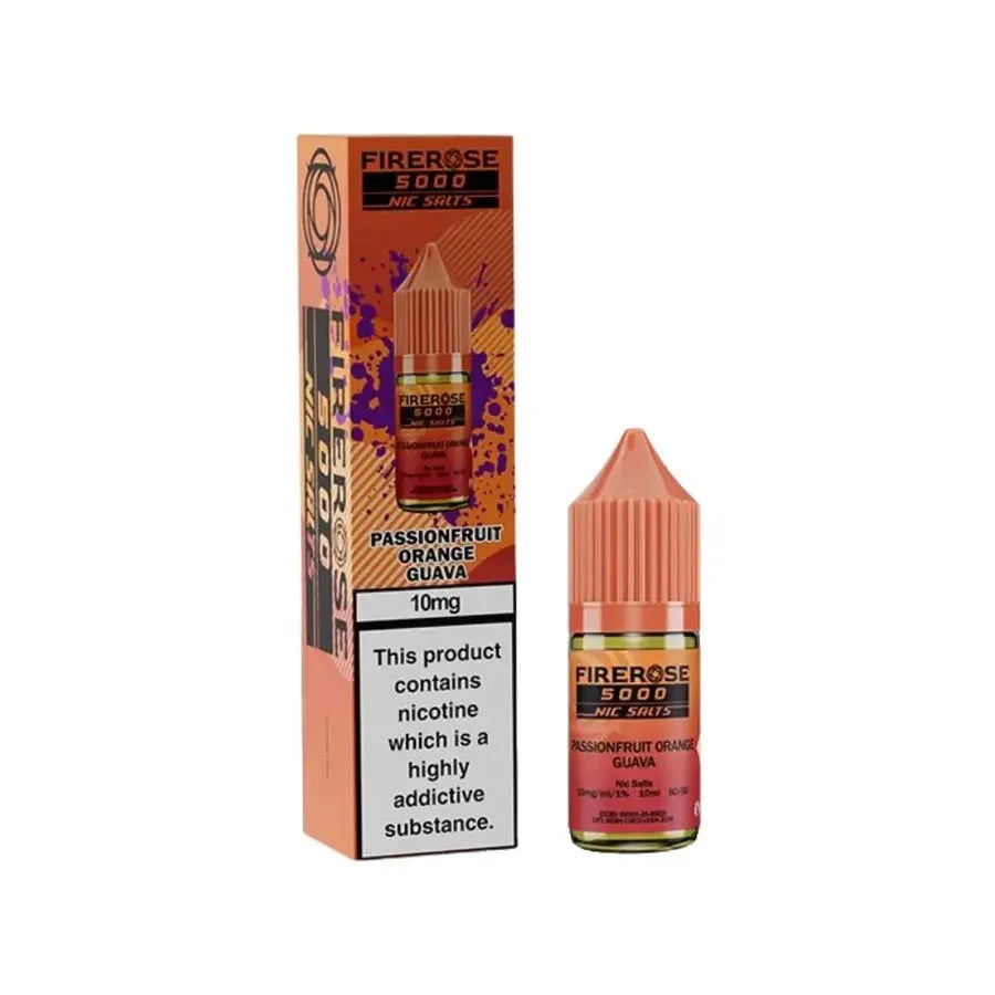 Elux Firerose 5000 Nic Salt E-Liquid 10ml - Box of 10-option1
