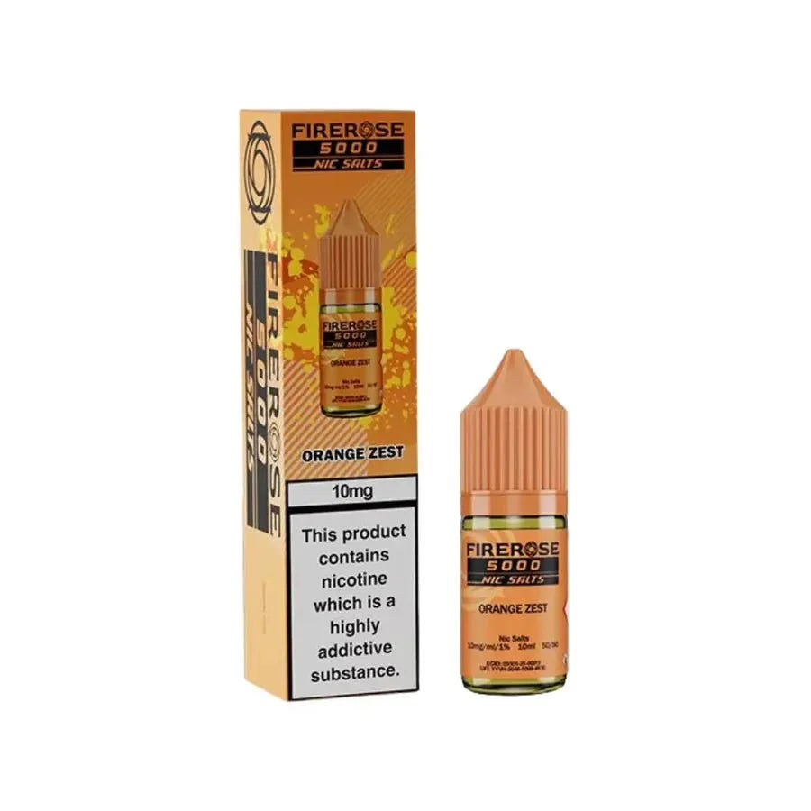Elux Firerose 5000 Nic Salt E-Liquid 10ml - Box of 10-option1