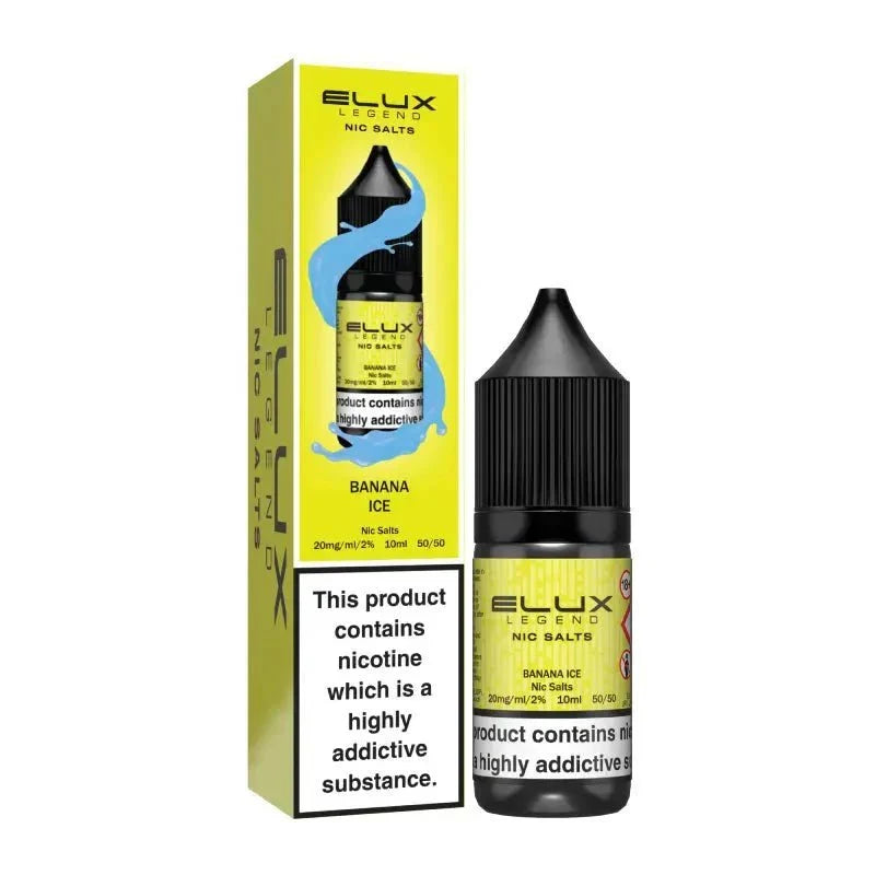 Elux Legend Nic Salts 10ml E - Liquids - 5mg - Box of 10 - option1