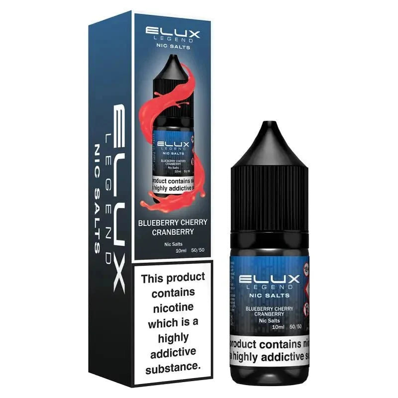Elux Legend Nic Salts 10ml E - Liquids - 5mg - Box of 10 - option1