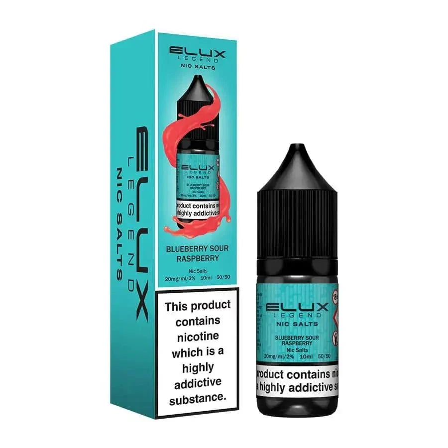 Elux Legend Nic Salts 10ml E - Liquids - 5mg - Box of 10 - option1