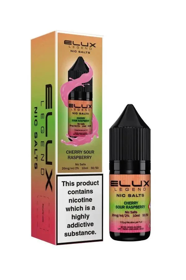 Elux Legend Nic Salts 10ml E - Liquids - 5mg - Box of 10 - option1