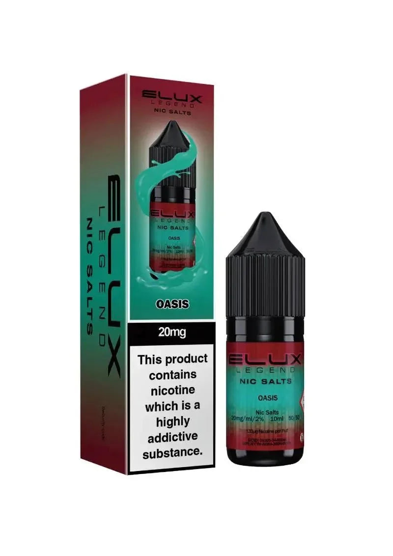 Elux Legend Nic Salts 10ml E - Liquids - 5mg - Box of 10 - option1