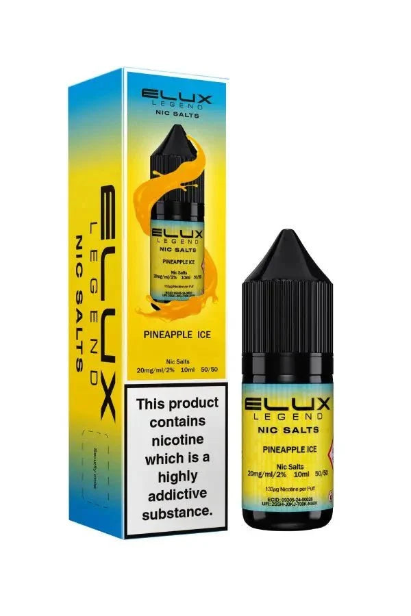 Elux Legend Nic Salts 10ml E - Liquids - 5mg - Box of 10 - option1