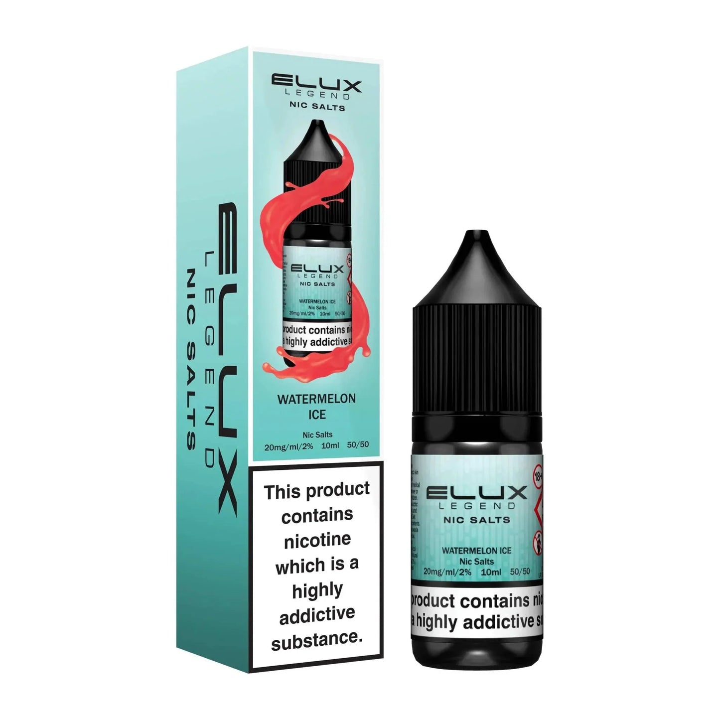 Elux Legend Nic Salts 10ml E - Liquids - 5mg - Box of 10 - option1
