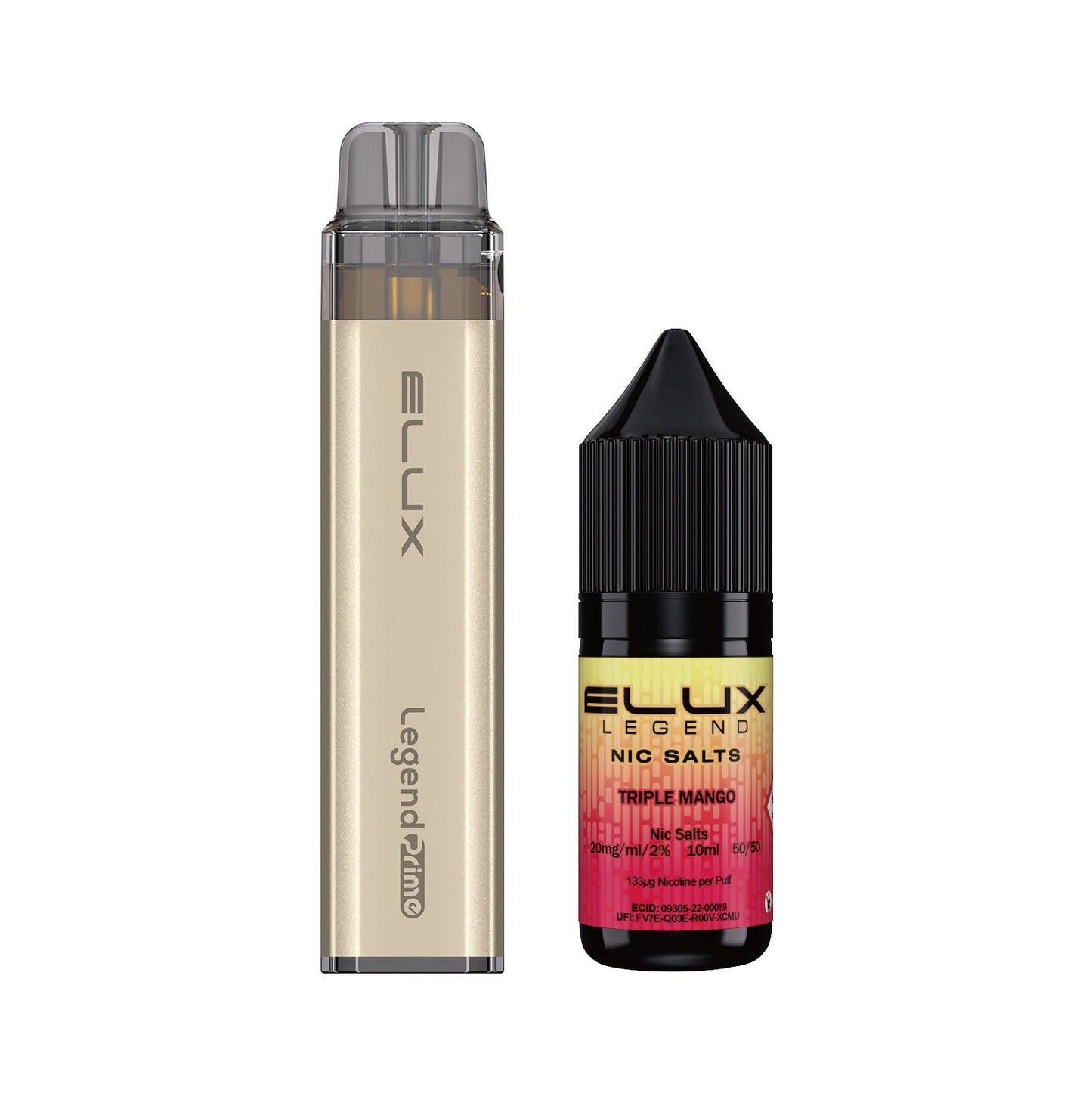 Buy Elux Legend Prime 5000 Refillable Pod Kit ( box of 5 ) Triple Mango