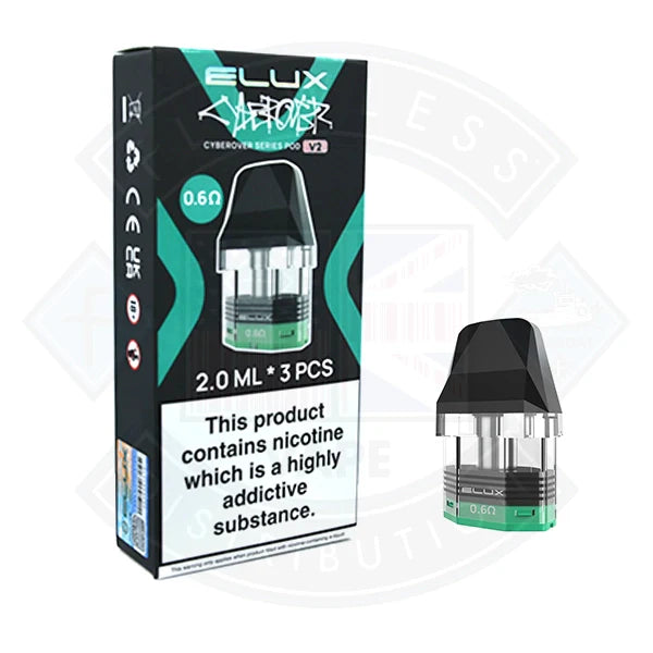 Buy Elux Cyberover V2 (P1) Refillable Pods/3pack