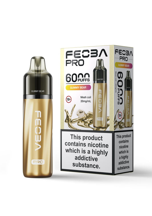 Feoba Pro 6000+ Disposbale Vape Box of 5 - #Simbavapeswholesale#