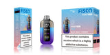 Buy Fisco Point Pro 7000 Disposable Vape - Box of 5 Blue Razz Cherry
