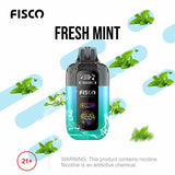 Buy Fisco Point Pro 7000 Disposable Vape - Box of 5 Fresh Mint