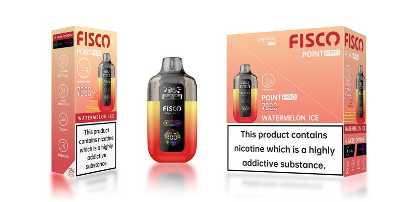 Buy Fisco Point Pro 7000 Disposable Vape - Box of 5